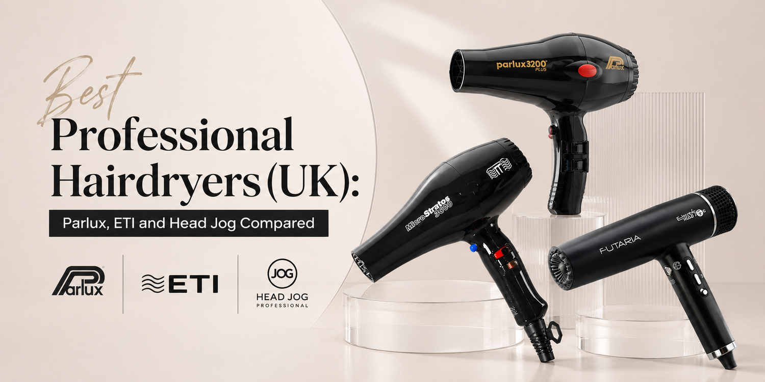 Best Professional Hairdryers (UK): Parlux, ETI and Head Jog Compared