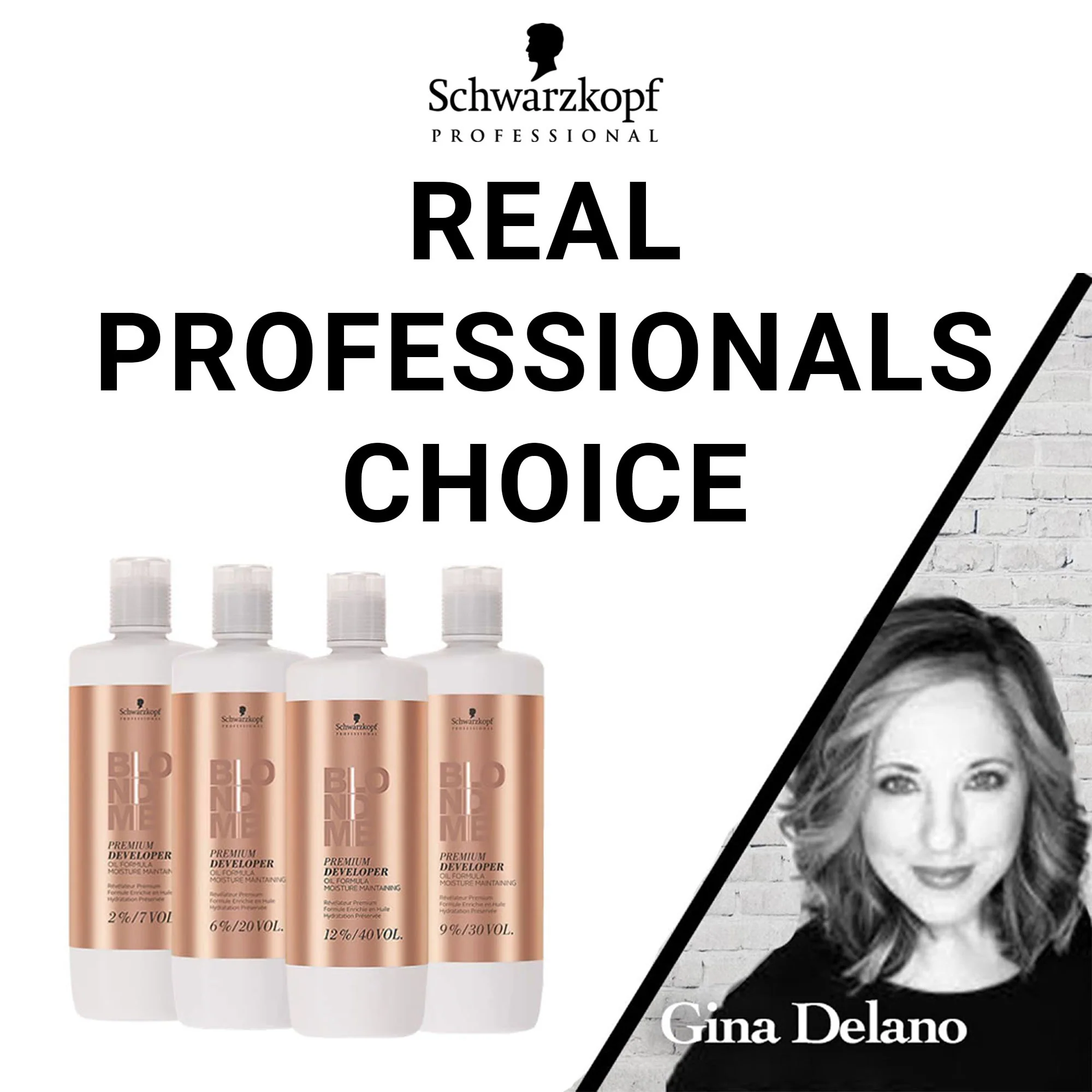 Schwarzkopf BLONDME 6% Premium Care Developer 1 Litre