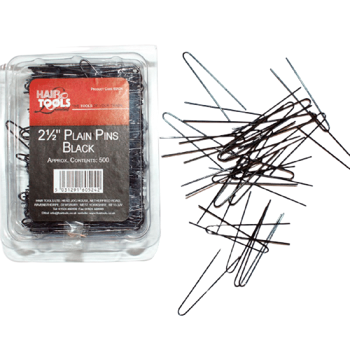 black hair pins
