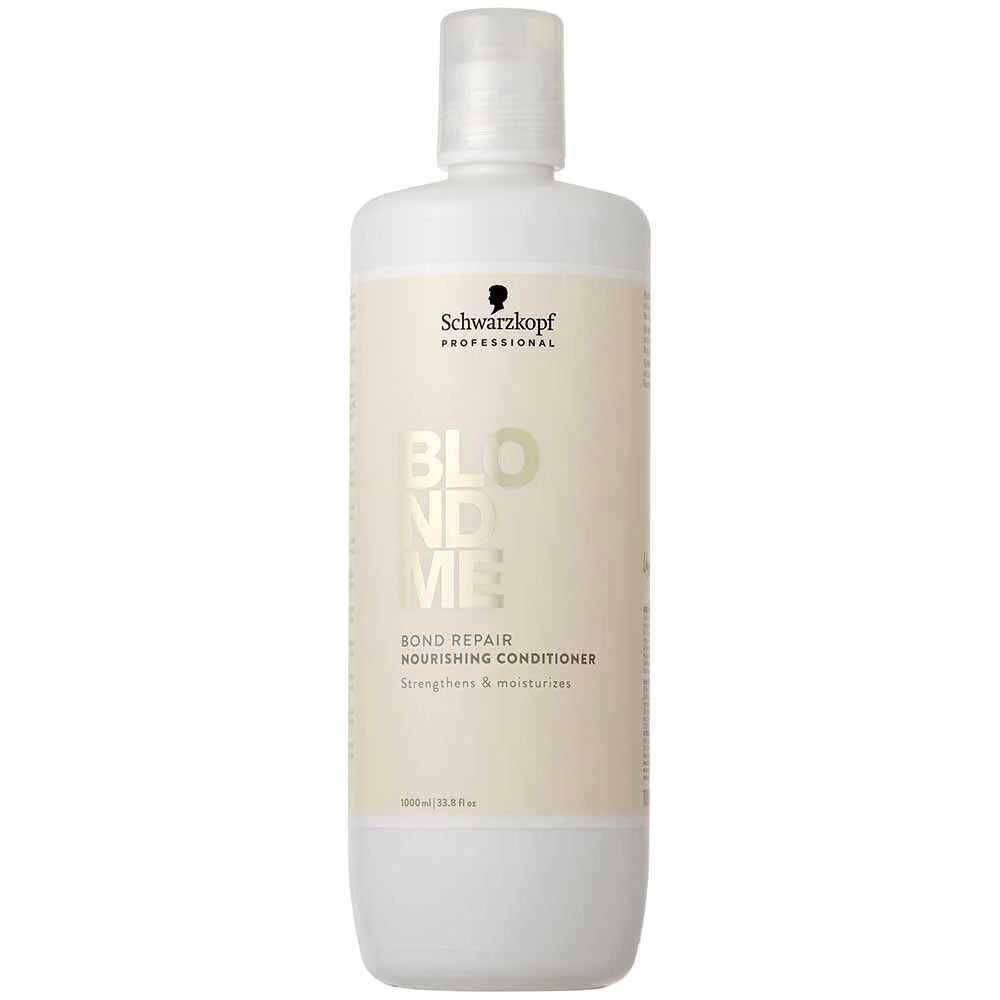 Schwarzkopf BlondMe Bond Repair nourishing conditioner 1 litre for lightened hair