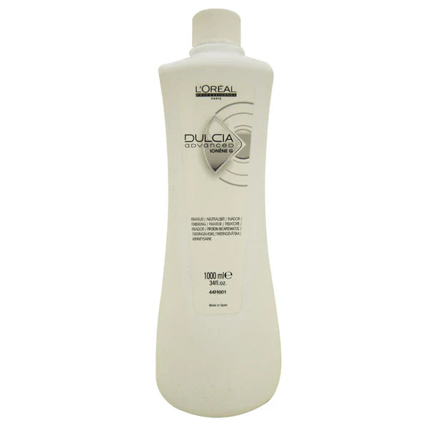L'Oreal Dulcia Advanced bottle on a white background