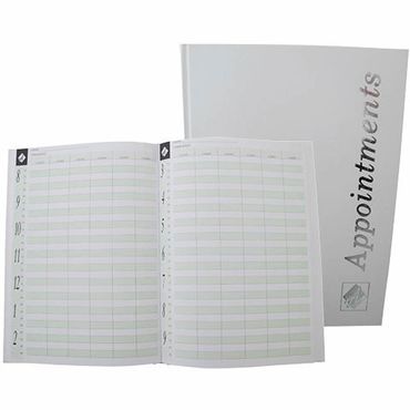 Agenda Appointment Book 6 Colomn White