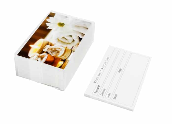 Agenda Beauty Appointment Cards Daisy (100)