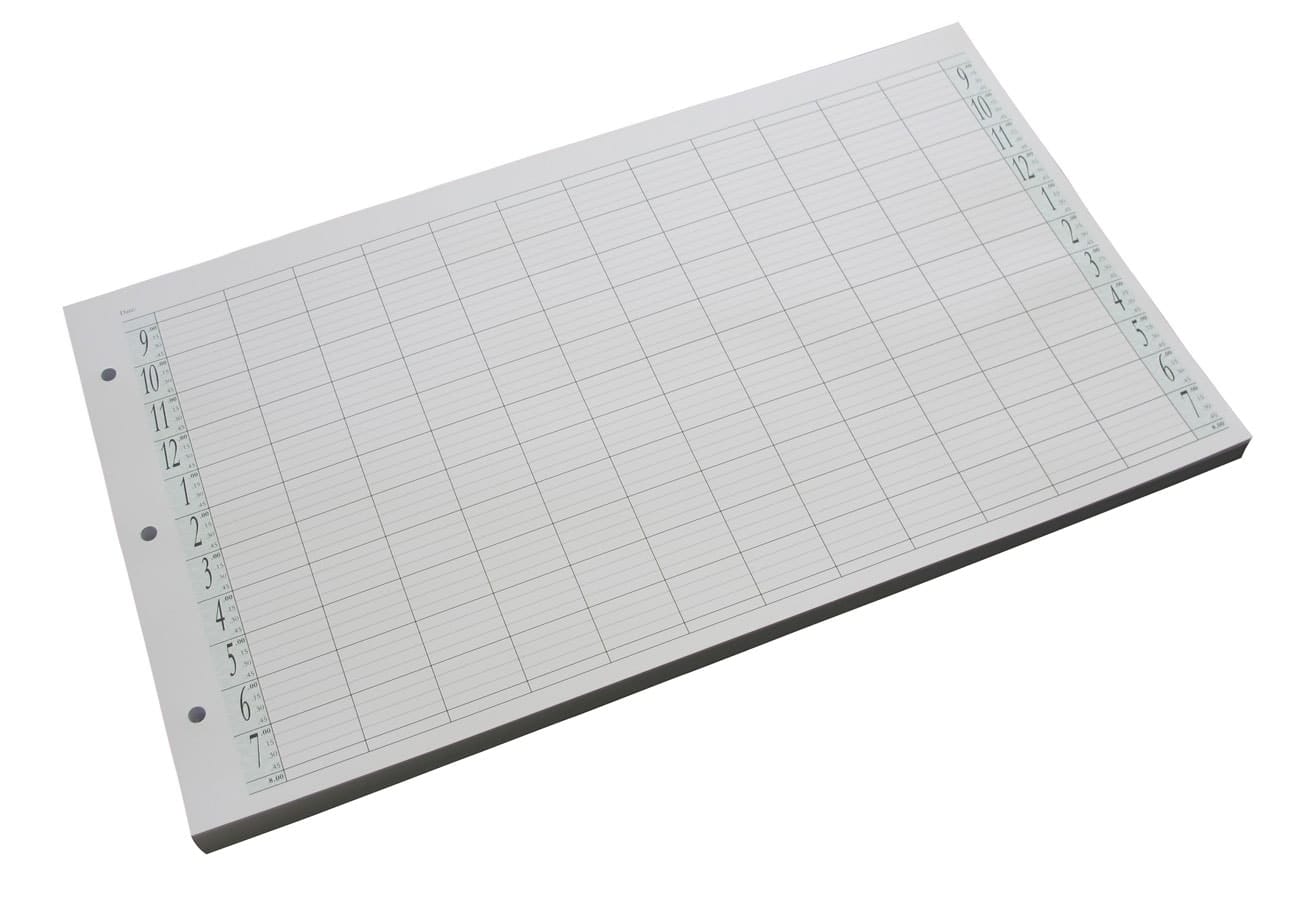 Agenda Loose Leaf Appointment Refill Pages 12 Assistant 3 Hole