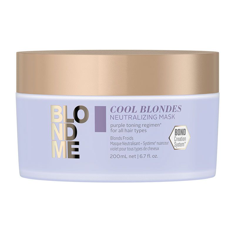 Schwarzkopf BLONDME Cool Blondes Neutralizing Mask 200ml