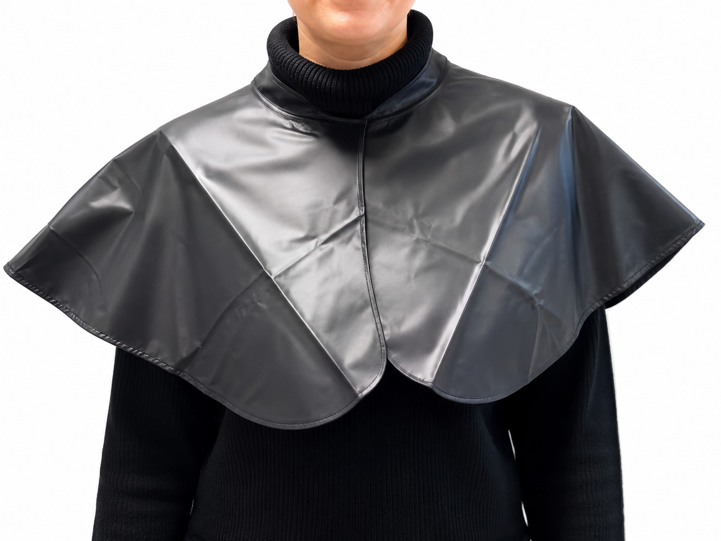 Hair Tools PVC Shoulder Cape - Black