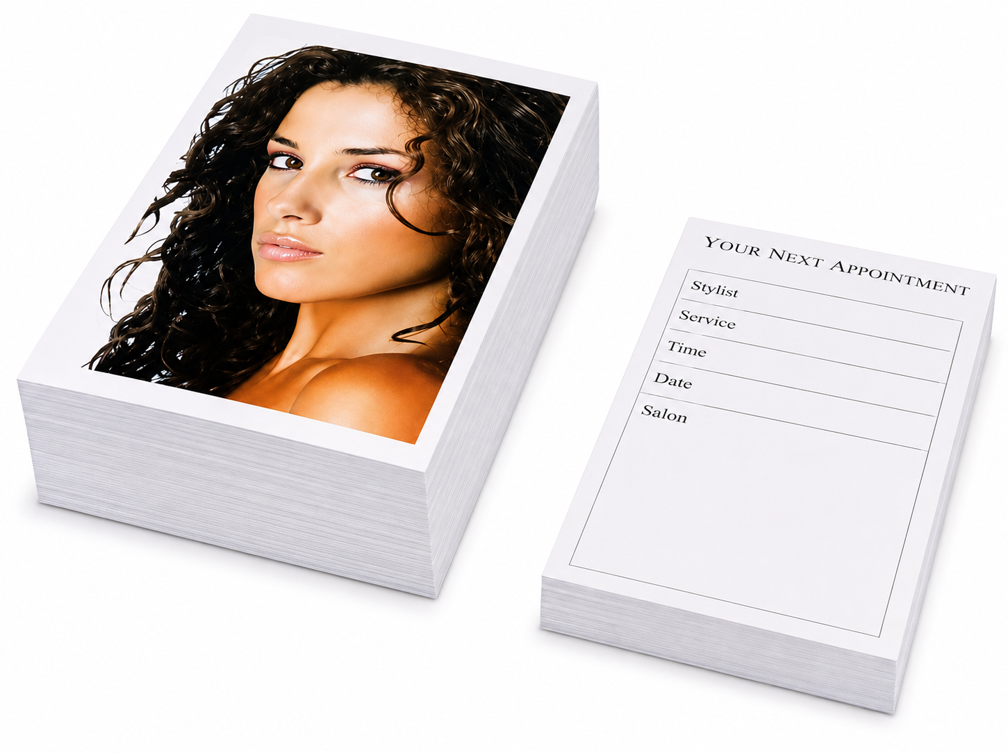 Agenda Hair Appointment Cards Brunette (100)