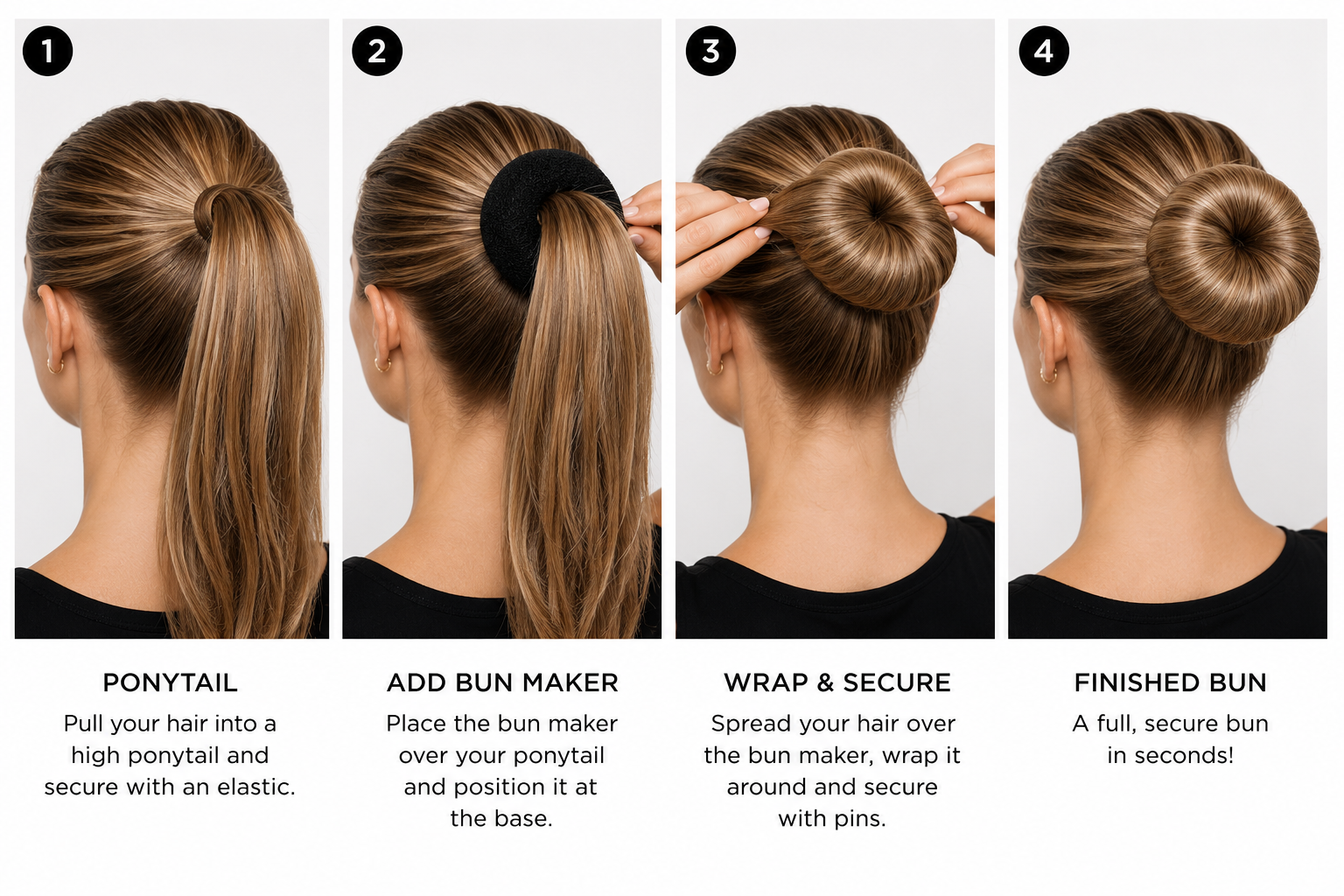 Hair Tools Bun Roll