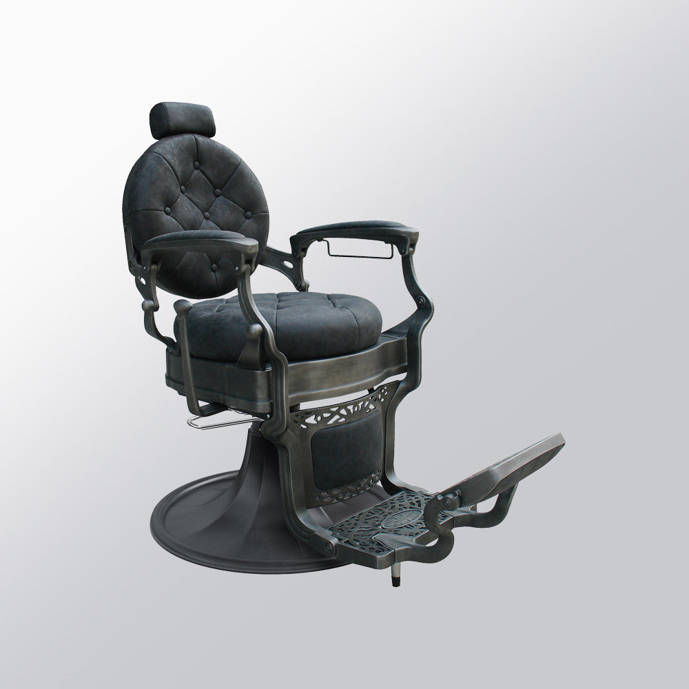 Mirplay Clint B vintage barber chair in black