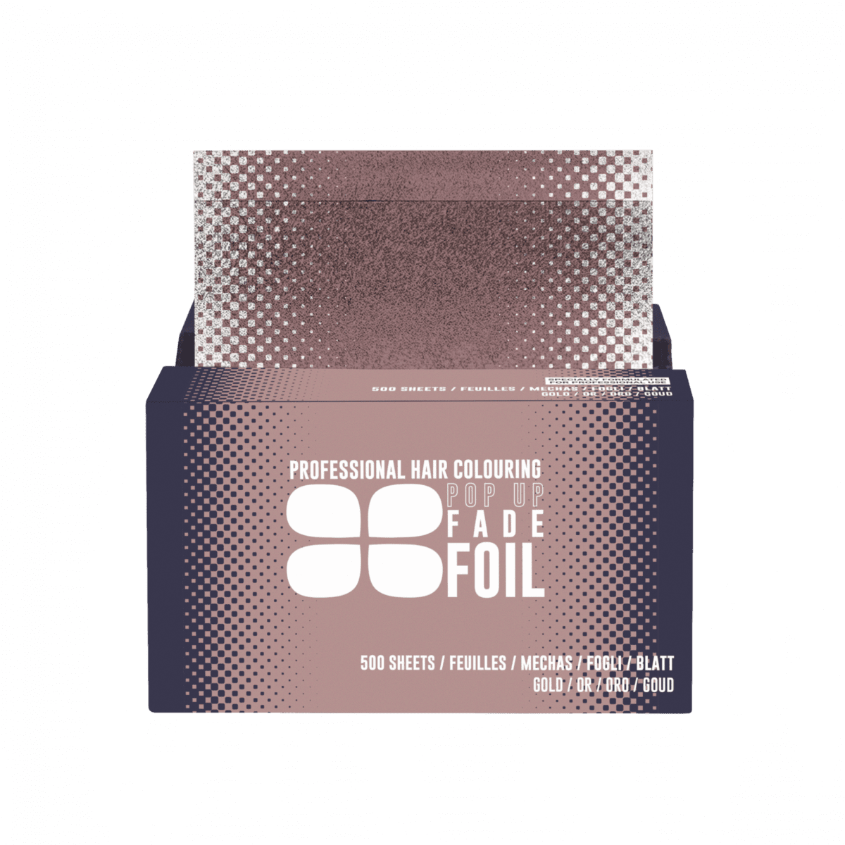 Procare Embossed Gold Fade Hair Foil Pop Up Sheets 130mmx280mm