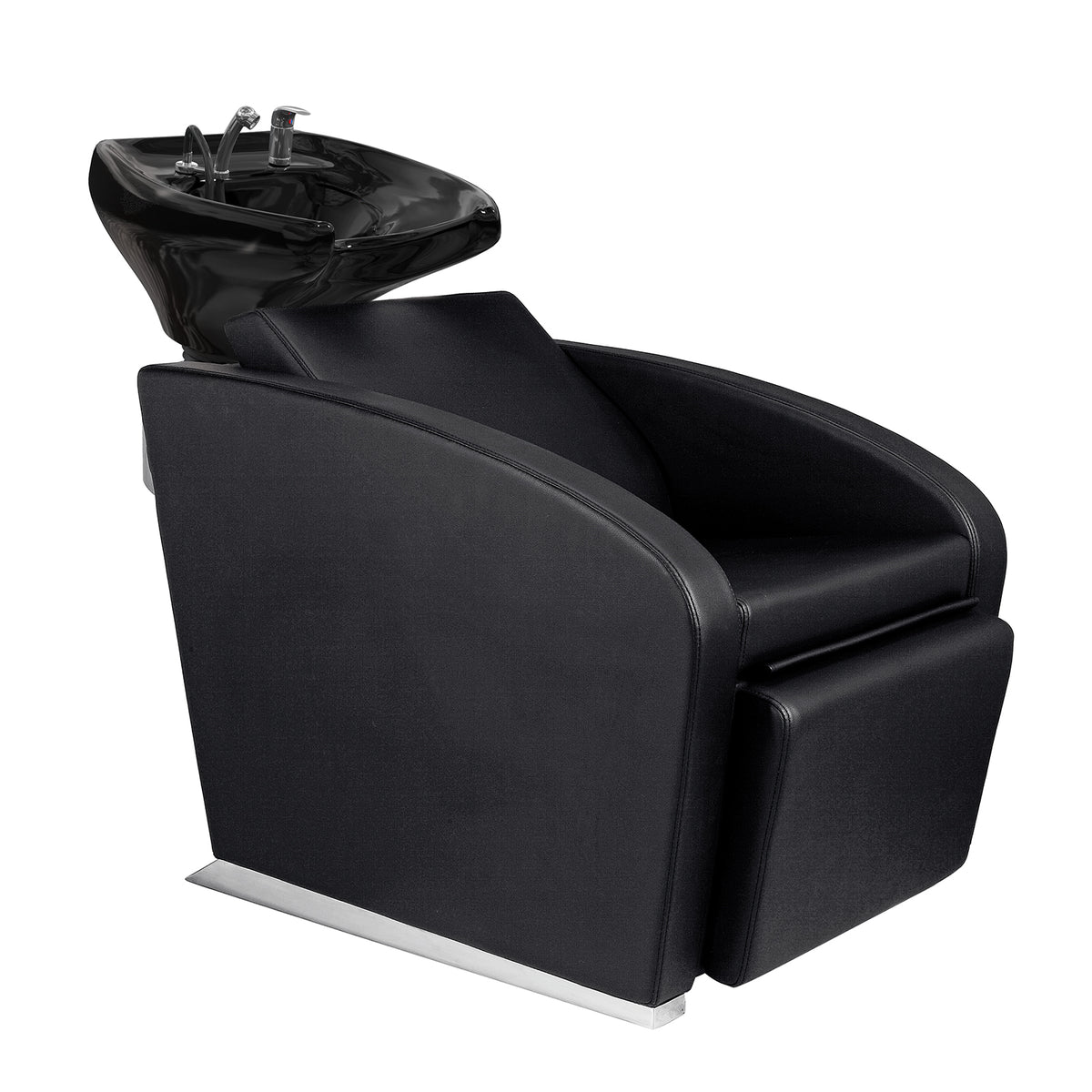 Mirplay Ralph shampoo unit with black ceramic basin