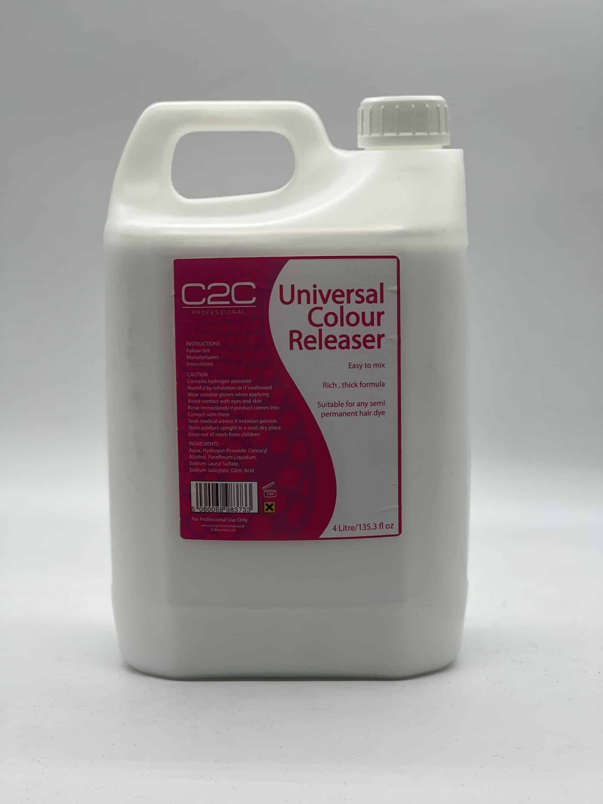 C2C Professional Cream Peroxide Universal Colour Releaser 4 LITRE
