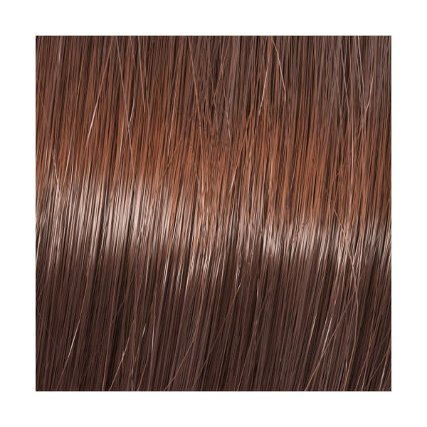Wella Professionals Koleston Perfect Me+ 6/34 Dark Blonde Gold Red hair colour swatch

