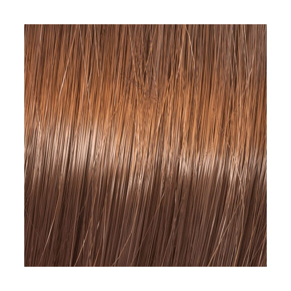 Wella Professionals Koleston Perfect Me+ 7/47 Medium Blonde Red Brown hair colour swatch
