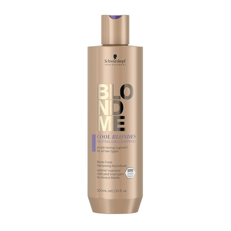Schwarzkopf BLONDME Cool Blondes Neutralizing Shampoo 300ml