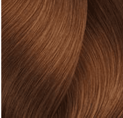L'Oréal Dia Light 7.43 hair colour swatch