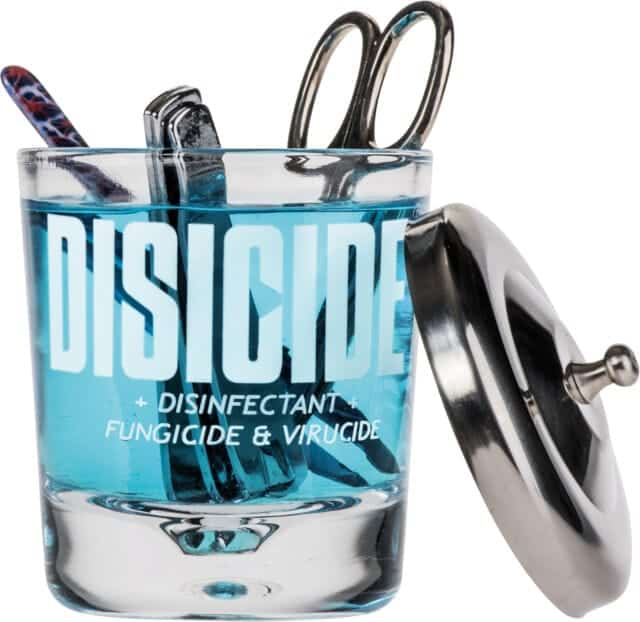 Disicide Small Glass Jar 160ml