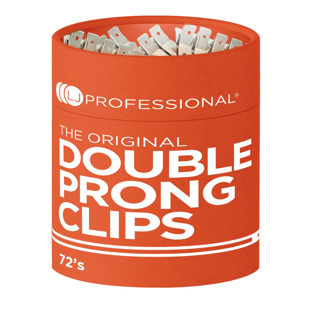 LJ Curl Clips Double Prong