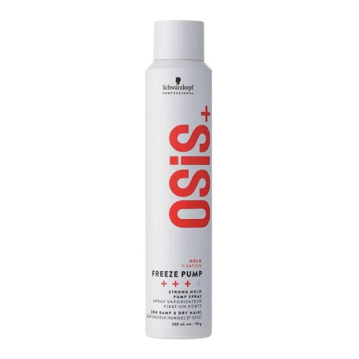Schwarzkopf Osis+ Freeze Pump Strong Hold Pump Hairspray 200ml