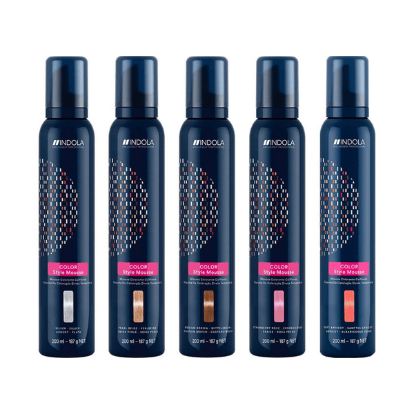 Indola Strong Mousse 200ml – Volumen-Schaumfestiger Mit Superstarkem Halt Für Alle Haartypen