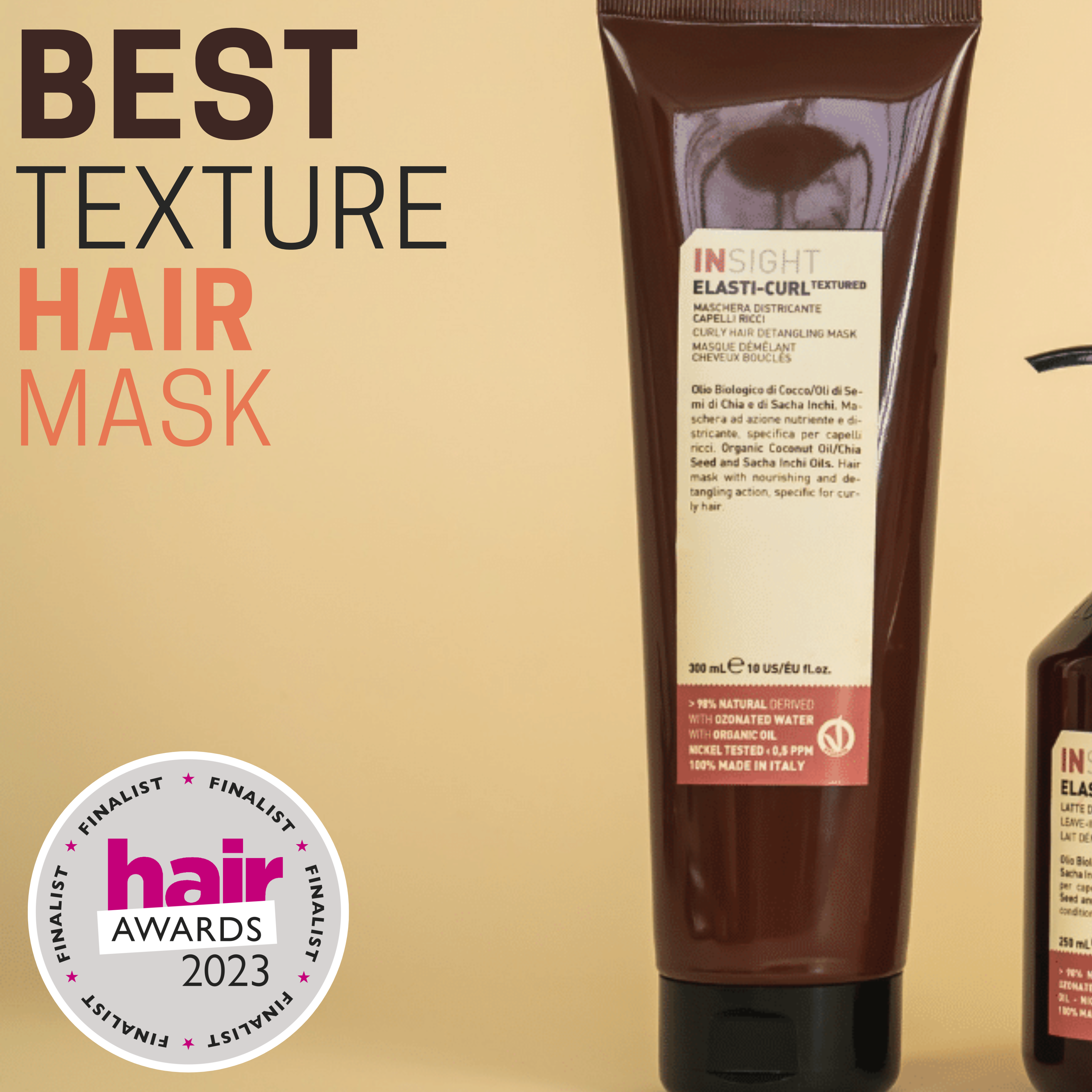 ELASTI-CURL TEXTURED CURLY HAIR DETANGLING MASK 300ML
