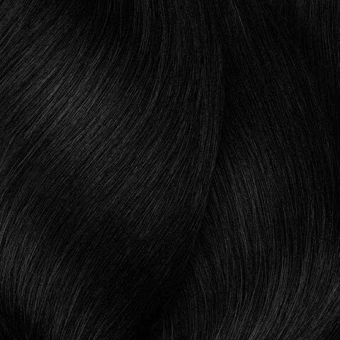 1.1 – L'Oréal Majirel 1.1 black ash hair colour swatch