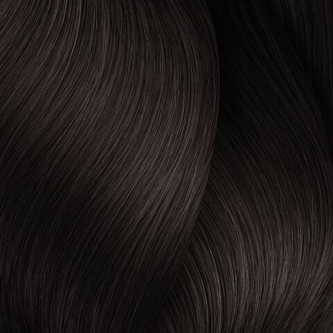 L'Oréal Majirel 5.15 light ash mahogany brown hair colour swatch 