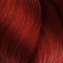 L'Oréal Majirel 6.64 dark extra red copper blonde hair colour swatch 