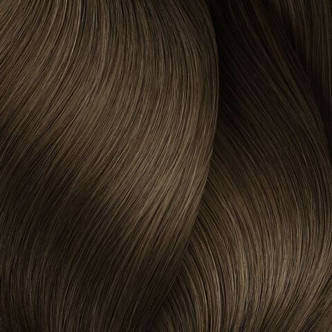 L'Oréal Majirel 7.12 iridescent ash blonde hair colour swatch