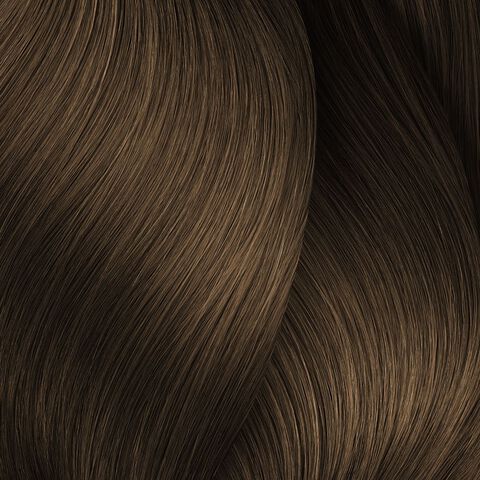 L'Oréal Majirel 7.23 iridescent golden blonde hair colour swatch
