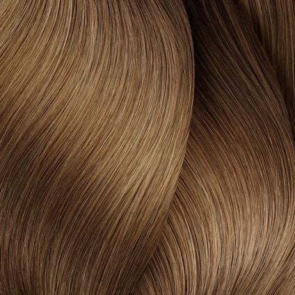 L'Oréal Majirel 8.0 light blonde hair colour swatch