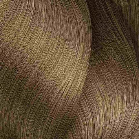 L'Oréal Majirel 8.31 light golden ash blonde hair colour swatch