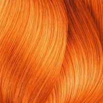 L'Oréal Majirel 8.43 light copper gold blonde hair colour swatch