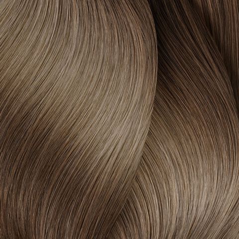 L'Oréal Majirel 9.12 very light blonde iridescent grey hair colour swatch