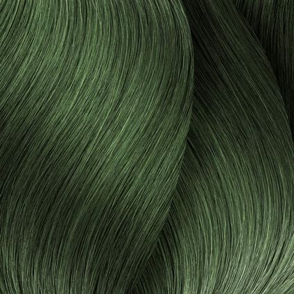 L'Oréal Majirel green hair colour swatch