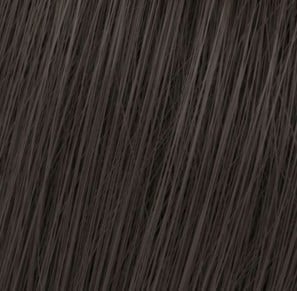 Wella Koleston Perfect Me+ 4/07 Natural brown with warm red undertone hair swatch