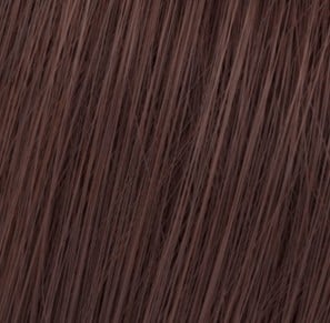 Wella Koleston Perfect Me+ 5/77 light brown intense violet hair swatch