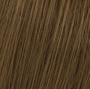 Wella Koleston Perfect Me+ 6/07 dark blonde natural with warm red undertone hair swatch