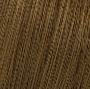Wella Koleston Perfect Me+ 7/03 medium blonde gold natural hair swatch