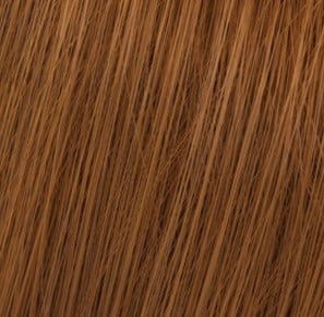 Wella Koleston Perfect Me+ 7/37 medium blonde gold brown hair swatch