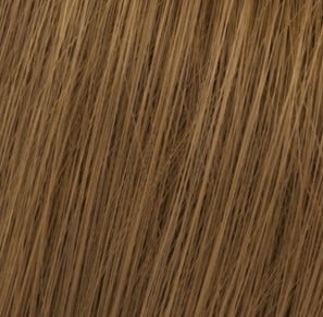 Wella Koleston Perfect Me+ 7/38 medium blonde gold pearl hair swatch