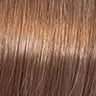 Wella Koleston Perfect Me+ 8/41 Light Copper Ash Blonde hair swatch 