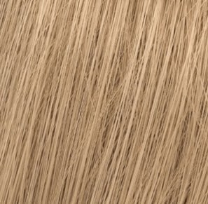 Wella Koleston Perfect Me+ 9/31 Very Light Blonde Golden Ash hair swatch 